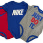 Nike Baby Boys 3-Piece Just Do It Bodysuits - Game Royal (3 Months)