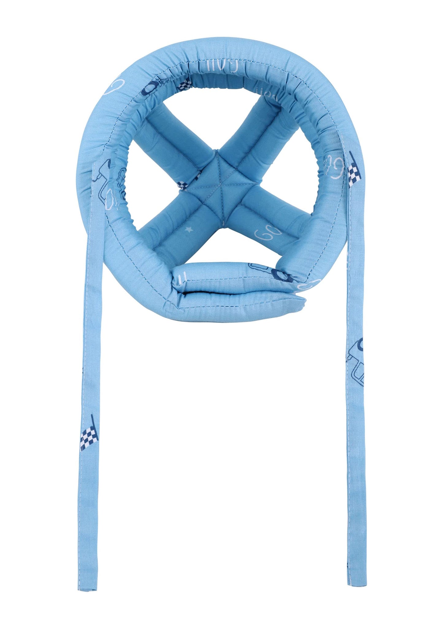Simplicity Baby Safety Helmet Toddler Head Protection Adjustable Head Cushion Bumper Bonnet Sky Blue Letter Car