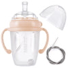 Haakaa Weighted Straw Cup Sippy Cup For 6+ Month Old, Silicone Baby Straw Cup Water Cup Training Cup With Straw Brush, 8Oz/250Ml
