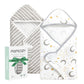 Momcozy Baby Hooded Towel, 2 Pack Cotton Bath Towel For Boy Or Girl, Super Soft Baby Towel With Original Design, Shower Gifts Fo