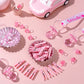 Zyflsq 144 Pieces Baby Shower Decorations Sets, 48 Baby Shower Pacifiers Necklace, 48 Mini Acrylic Pacifiers Charm And 48 Clothe