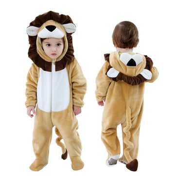 Tonwhar Baby Boy'S Girl'S Animal Bodysuit Infant And Toddler'S Romper Jumpsuit Halloween Costume Partywear(4-5T)