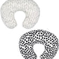 Little Jump 2 Pack Nursing Pillow Cover Slipcover for Breastfeeding Pillows, Soft and Comfortable Safely Fits On Standard Infant
