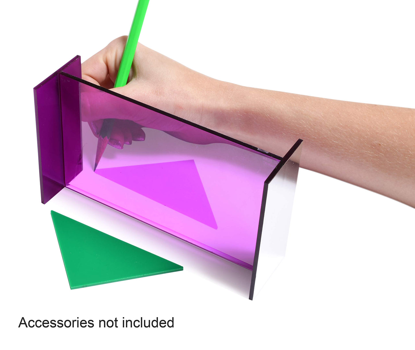 LEARNING ADVANTAGE - 7706 Learning Advantage Reflective GeoMirror - Create Expert Drawings With This Easy Tracing Gadget - Mira-