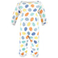 Hudson Baby Unisex Baby Cotton Coveralls, Hoppy Easter, 6-9 Months