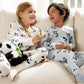 Babee Reshinee Bamboo Viscose Toddler Animal Pajamas Boys Girls Kids Baby 2Pcs Long-Sleeve Pyjamas Set 4-5T Snug Fit Sleepwear P