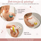 Sophie la girafe | Bath Toy | Colors May Vary (Blue or Yellow) | Fun Toy That Floats & Sprays Water When Pressed