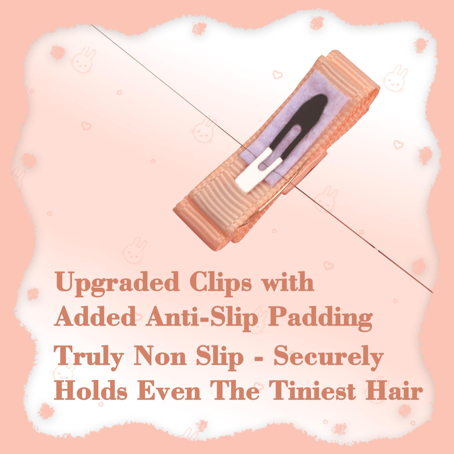 Ruyaa Tiny Small Hair Bows Snap Clips Baby Girls Fine Hair Baby Barrettes First Hair Bows For Newborn Infant Baby Hair Clips Fri