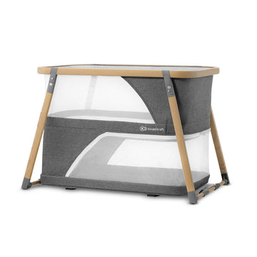 Kinderkraft Sofi Portable Travel Crib For Baby, Convertible Sleeping Cot 4 In 1 With Easy To Pack Playpen, Comfortable Bassinet