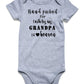 Unicomidea Baby Clothes 3-6 Months Funny Newborn Jumpsuit Cute Hand Picked For Earth By My Grandpa In Heaven Bodysuit Baby Boys