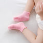 Aroveea Toddler Socks Non Slip Grip Baby Socks 6-12 Months Old 12 Pack For Toddler Boys Girls Kids Socks,Cute Pink Baby Socks