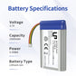 Lp Replacement Battery For Infant Optics Dxr-8 Baby Monitor Unit, 1-Pack 3.7V 1500Mah Lithium Ion Rechargeable Battery(Not For D