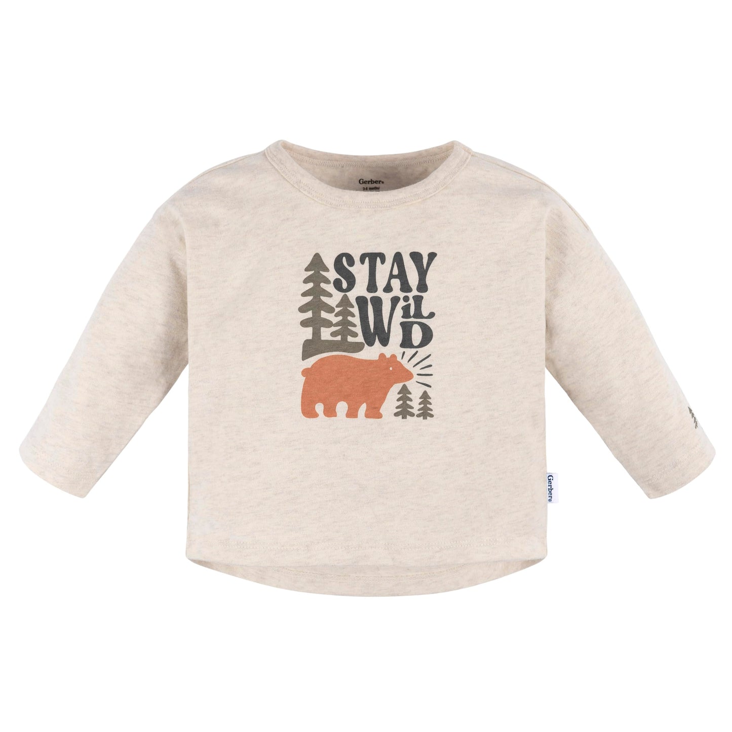 Gerber Baby Boys' Jogger Set, Wild, 3-6 Months