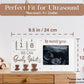 Expecting Parents To Be Unique Gifts For Pregnant Women, Sonogram Picture Frame Pregnancy Gift We Can Bearly Wait With Countdown