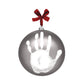 Tiny Ideas Christmas Baby'S Handprint Ball Ornament, Included Paint For Baby'S Print, Newborrn Holiday Keepsake Gift, Diy Classi