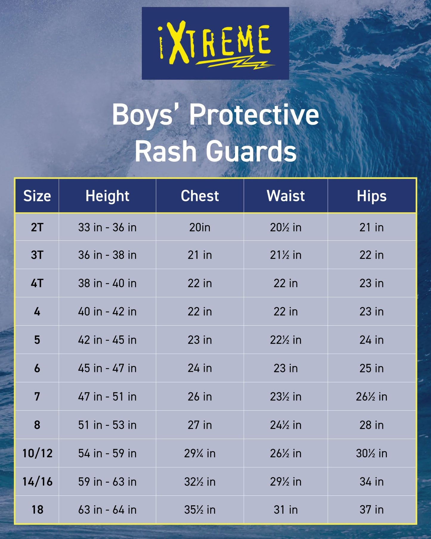 Ixtreme Boys' Palm Tree Infant Rash Guard, Orange, 12M