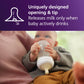 Philips Avent Natural All-In-One Baby Gift Set, Bottles With Natural Response Nipples 2X 4Oz (Slow Flow, Flow 2), 2X 9Oz (Medium