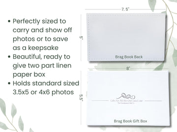 Gigi Joy Grandchildren Photo Album For New Grandparent, Sentimental Baby Shower Keepsake For Gigi, Mother'S Day Or Gigi Birthday