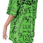 Billie Eilish Costume, Official Green Oversize Top And Shorts For Kids, Musical Artist Inspired Outfit, Classic Child Size Xl (1