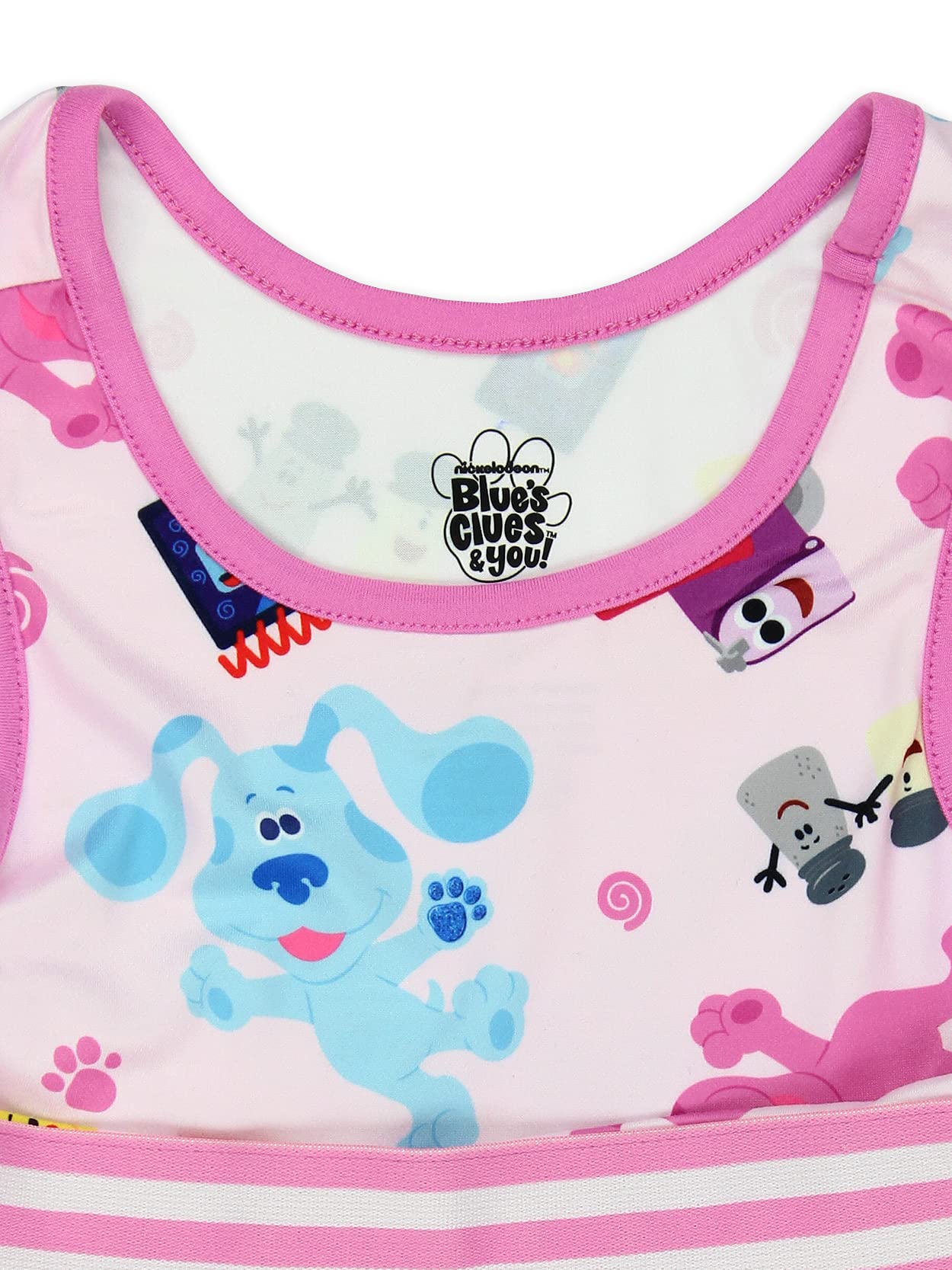 Blue'S Clues & You Baby Toddler Girls Fit And Flare Ultra Soft Dress (24 Months, Baby Pink)