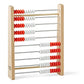 hand2mind 100 Bead Wooden Rekenrek, Abacus for Kids Math, Math Manipulatives Kindergarten, Counting Rack for Kids, Counters for