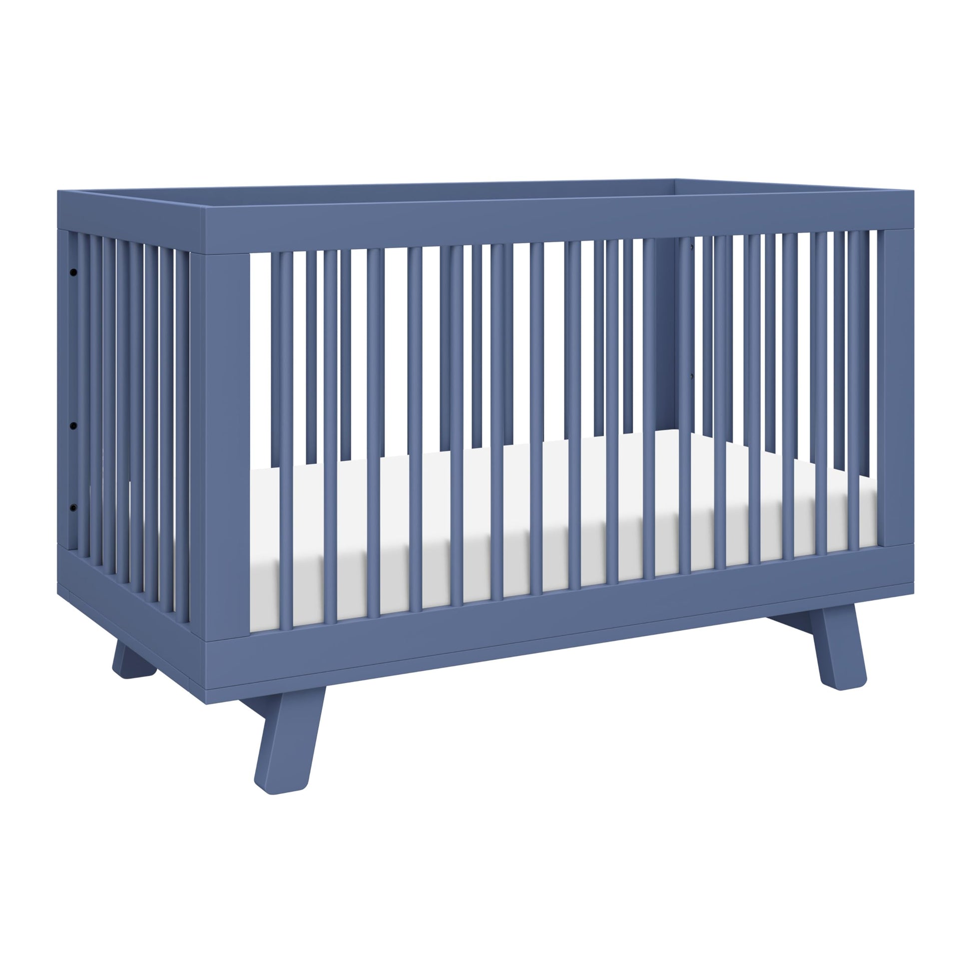 babyletto Hudson 3-in-1 Convertible Baby Crib - GREENGUARD Gold Certified Convertible Crib to Toddler Bed and Daybed - Wooden Ba