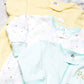 Gerber Baby Girls 4 Pack Sleep N Play Footie Golden Floral 0-3 Months