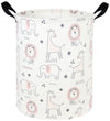 Fxocshe Animal Hamper,Baby Laundry Hamper,Jungle Laundry Basket,Waterproof Foldable Nursery Baby Basket,Toys Box,Jungle Bedroom