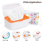 8Pcs Baby Wipes Dispenser, Reusable Baby Wipe Holder Box And Portable Wet Wipes Pouch, Refillable Wipes Pouch Case Container Wit