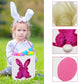 Poptrend Easter Basket Bags,Easter Eggs/Gift Baskets For Kids,Bunny Tote Bag Bucket For Easter Eggs,Toys,Candy,Gifts (2 Pack Pur
