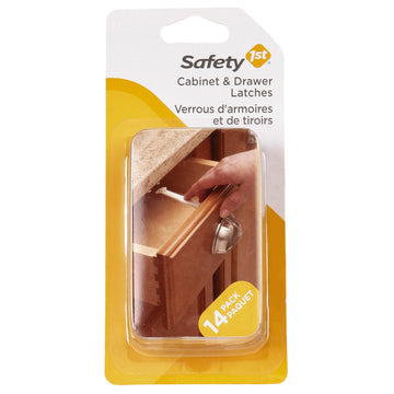 Safety 1St, Wide Grip Latches, 14 Count (Pack Of 1)