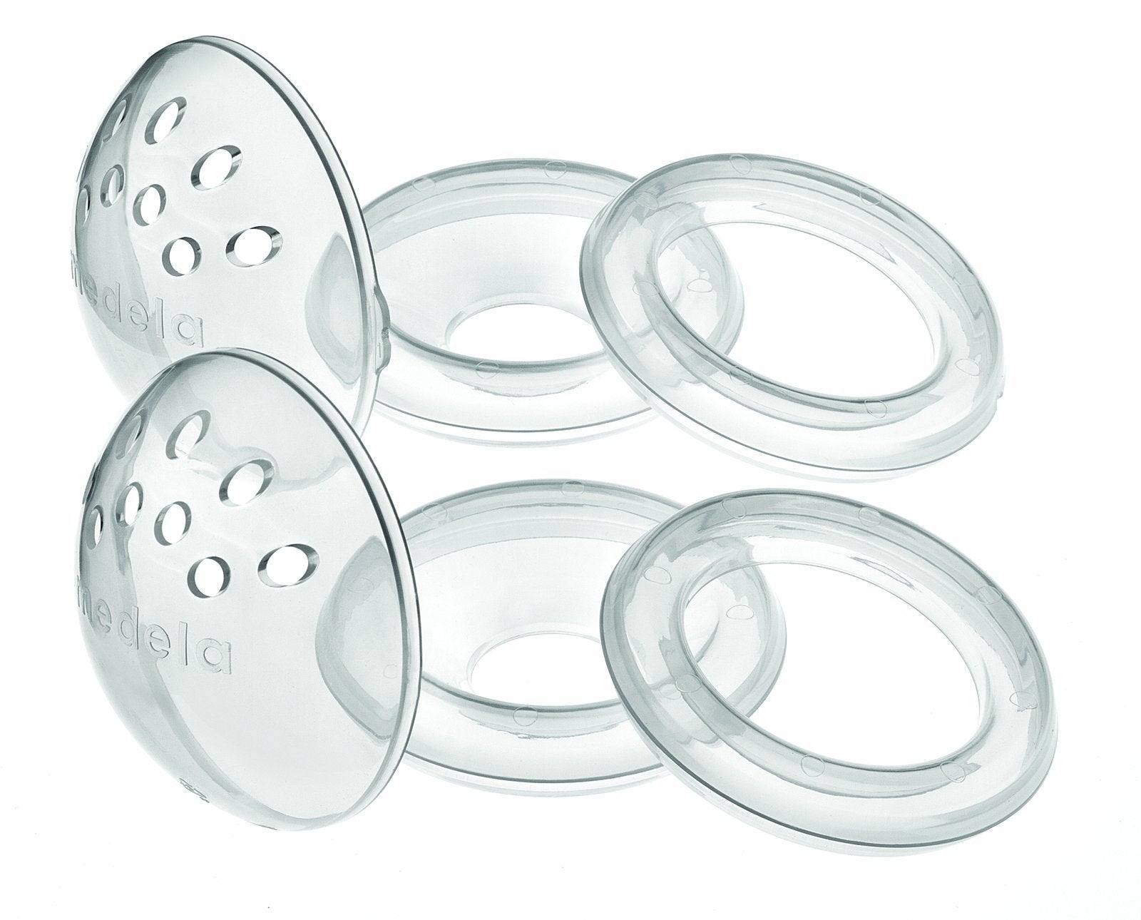 Medela TheraShells Breast Shells, Protect Sore, Flat, or Inverted Nipples While Pumping or Breastfeeding, Natural Appearance and