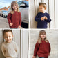 Curipeer Baby Boys' Girls' Cable Knit Sweater Long Sleeve Solid Pullover Toddler Crew Neck Fall 2-3Y