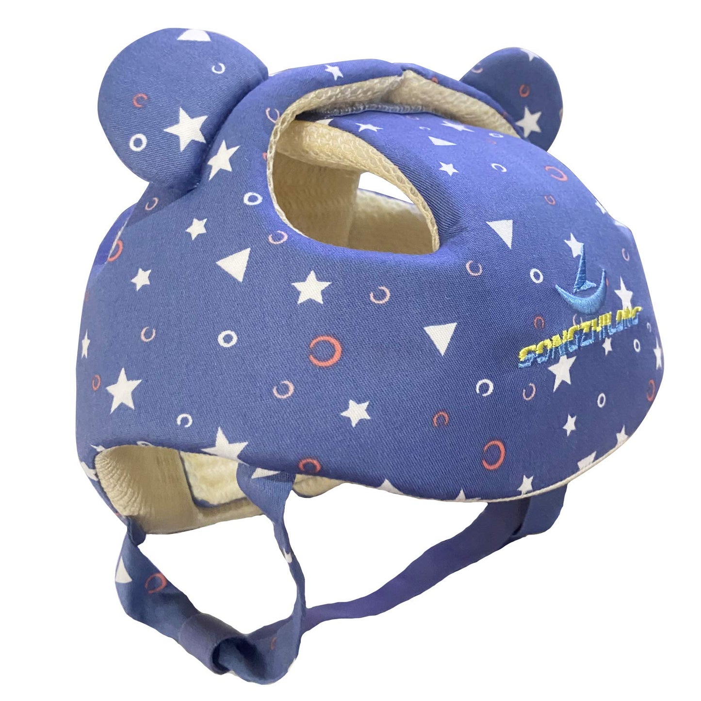 Ocanoiy Baby Infant Toddler Helmet Safety Headguard Head Protective Cushion Cute Children Adjustable Safety Helmet Hat Harnesses
