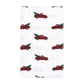 Hudson Baby Unisex Baby Cotton Flannel Burp Cloths, Christmas Tree Truck, One Size