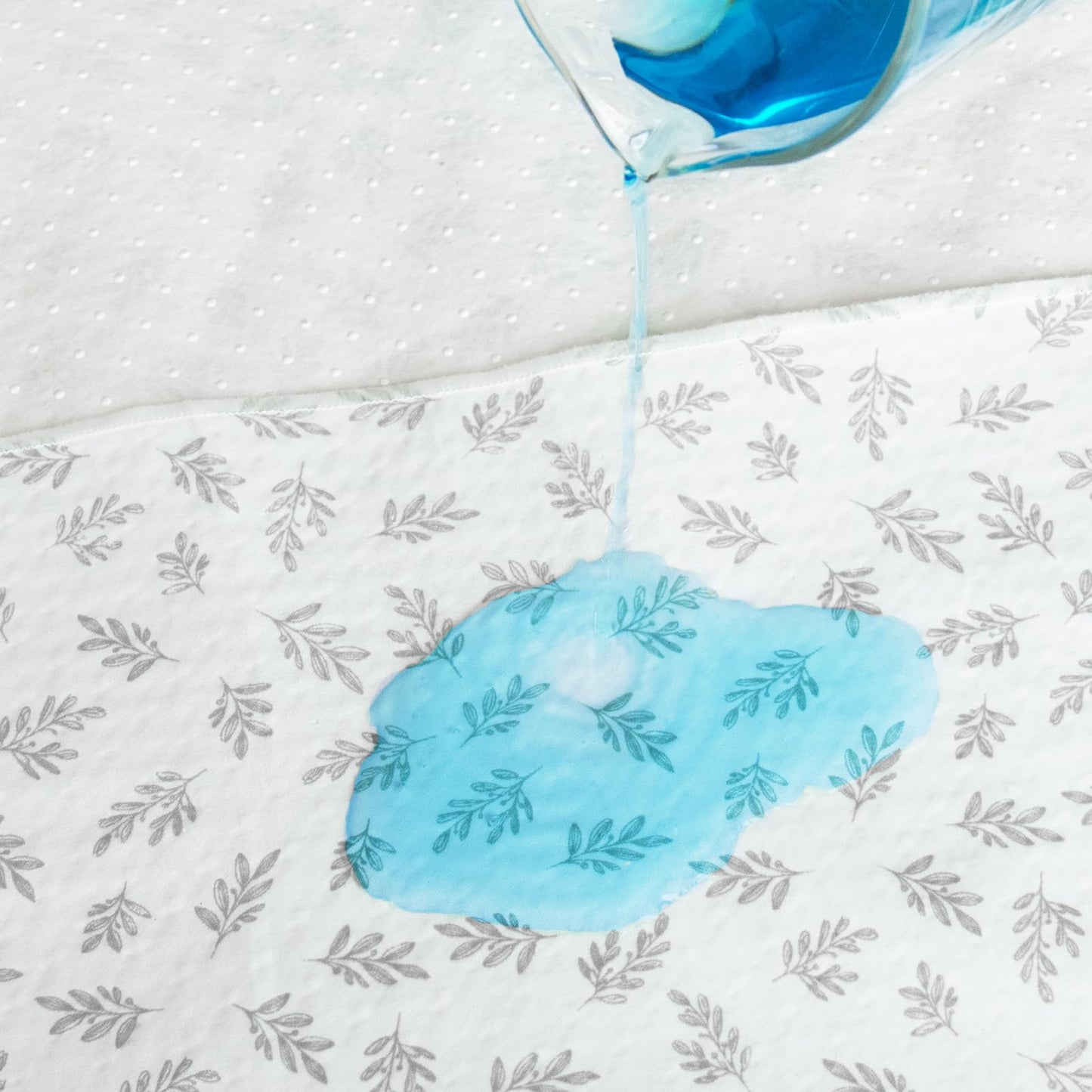 Biloban Baby Splat Mat 2 Pack For Under High Chair & Arts & Crafts & Eating Mess, 46 X 42 Inch Waterproof And Washable Spill Mat