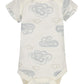 Onesies Brand Baby 8-Pack Short Sleeve Mix & Match Bodysuits, Play Smile & Hug Neutrals, 12 Months