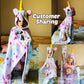 Cozybomb Unicorn Gifts For Girls Wearable Fleece Soft Throw Blanket Cute Hooded Bath Towel Wrap Plush Bathrobe Soft & Cozy Kids
