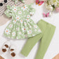 18 Month Girl Clothes Baby Girl Clothes Toddler Girl Outfits Fall Cute Ruffle Stripe Pants Set Infant Winter Clothes For Little