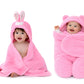 First Kick Baby Blanket Newborn Gift Pack Of Swaddle Wrapper, 09 Months, Length 68 Cm X Width 68 Cm