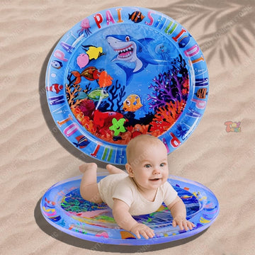 Toytonic Tummy Time Water Mat For Babies | Sensory Play Gym For 612 Months | Newborn Baby Essentials | WaterFilled Activity Ma