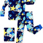 Babee Reshinee Bamboo Viscose Toddler Pajamas Boys Girls Kids Baby 2Pcs Long-Sleeve Pyjamas Set 3-4T Astronaut Snug Fit Sleepwea