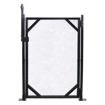 Waterwarden 4 Pool Gate, Pool Fence Gate - 30    Wide, Self-Closing And Removable Pool Door, Coordinates With 4X12 Ft Outdoor Ch