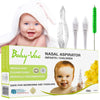 Baby-Vac Clinically Tested Baby Nasal Aspirator - Vacuum-Powered Nose Sucker With 2 Suction Head & Cleaning Brush For Safe And G