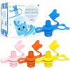 Yilador Silicone Water Bottle Cap For Toddlers, 28Mm No Spill Top Spout, Kids Travel Essentials - Help Toddler Baby Transition B