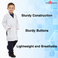 Dress Up America Kids Lab Coat - White Doctor Costume for Boys & Girls - STEM Play Dress-Up for Scientists & Doctors