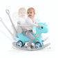 Legendstone Rocking Horse for Toddlers 1-3 Years,4 in 1 Design, Kids Ride on Toy Balance Bike Push Cart with Detachable Balance