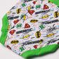 Dc Comics Toddler Potty Training Pants With Superman, Batman & Wonder Woman With Success Chart & Stickers