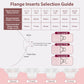 Upgrade Breast Pump Flange Inserts 15/17/19/21Mm For Most 24Mm Flange/Shield, 8Pcs Softer Silicone Flange Sizing Kit Compatible