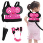 Lehoo Castle Toddlers Leash For Walking + Key Lock Design Anti Lost Wrist Link, 3 In 1 Baby Leash Kids Wrist Link For Toddlers,